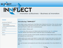 Tablet Screenshot of innflect.com